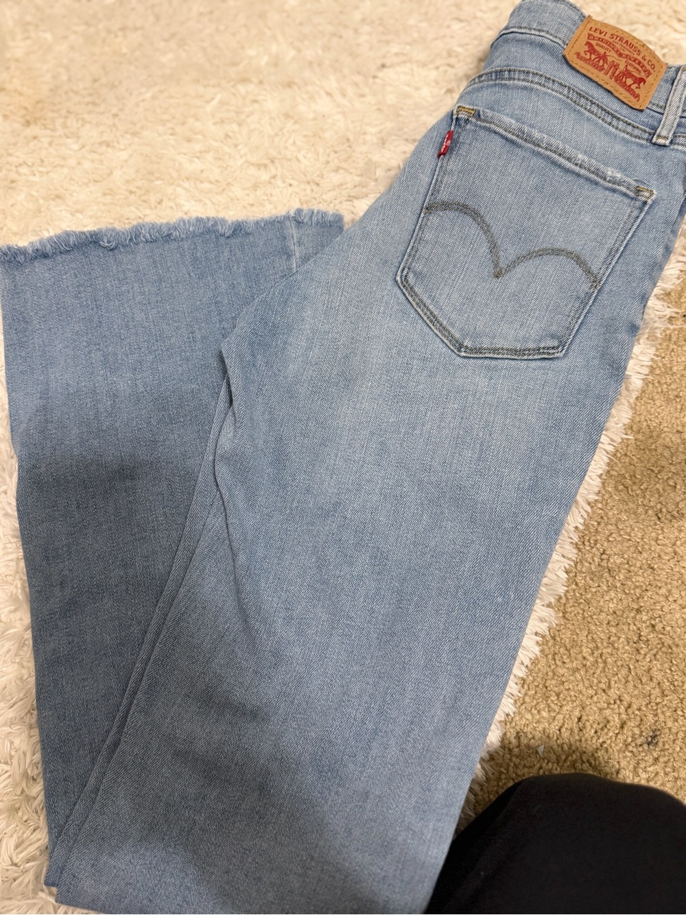 Levi's Women's Light Wash Flare Jeans